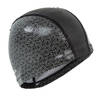 Adult Swimming Cap Silicone Mesh 56-60 Cm Geo Black