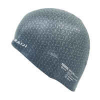 SILICONE SWIM CAP - PRINT GEO GREY