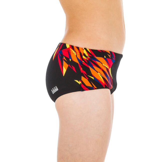 Boy Swimming Square Cut Briefs 900 Kal Red