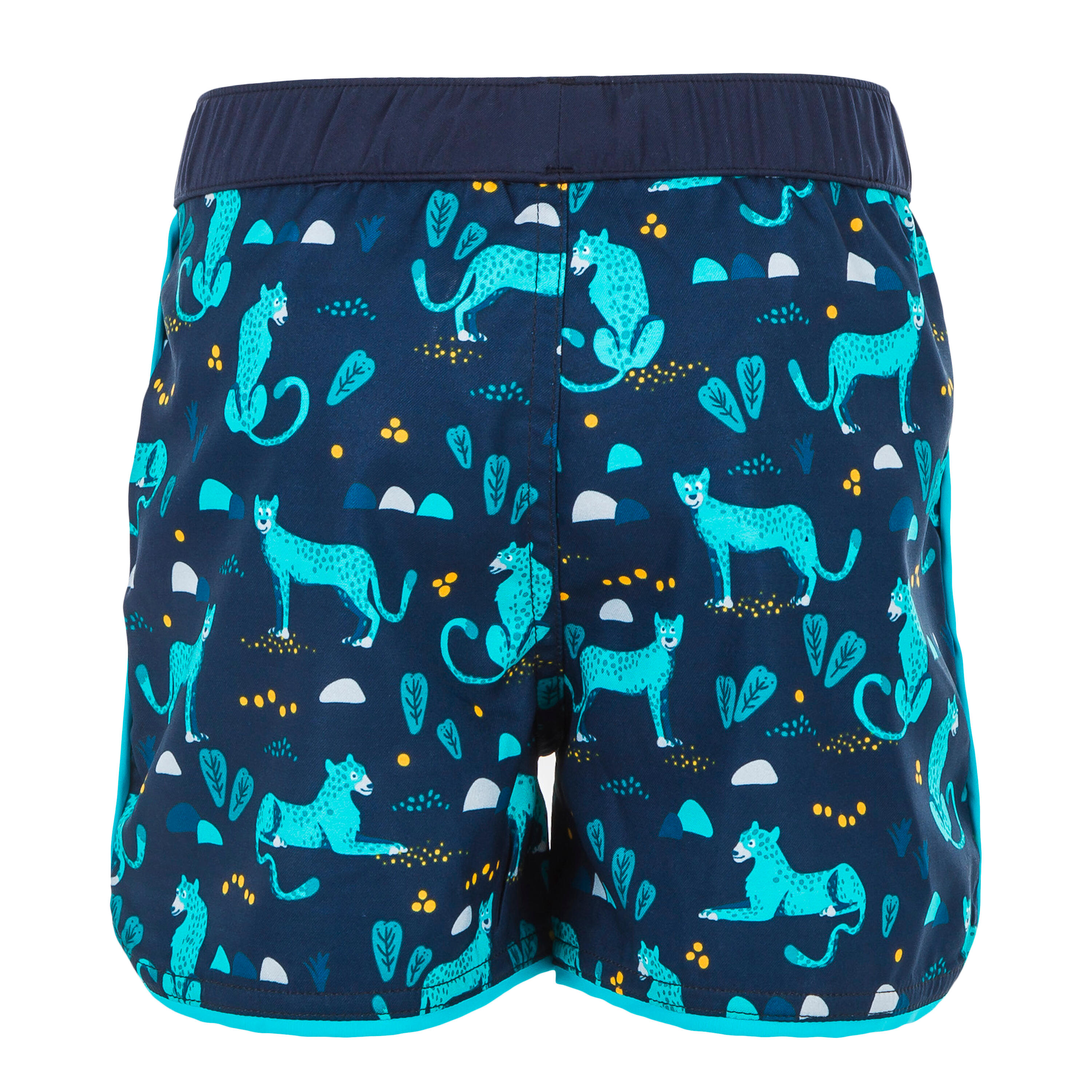 NABAIJI Baby / Kids' Swim Shorts - PANTHERS print dark blue