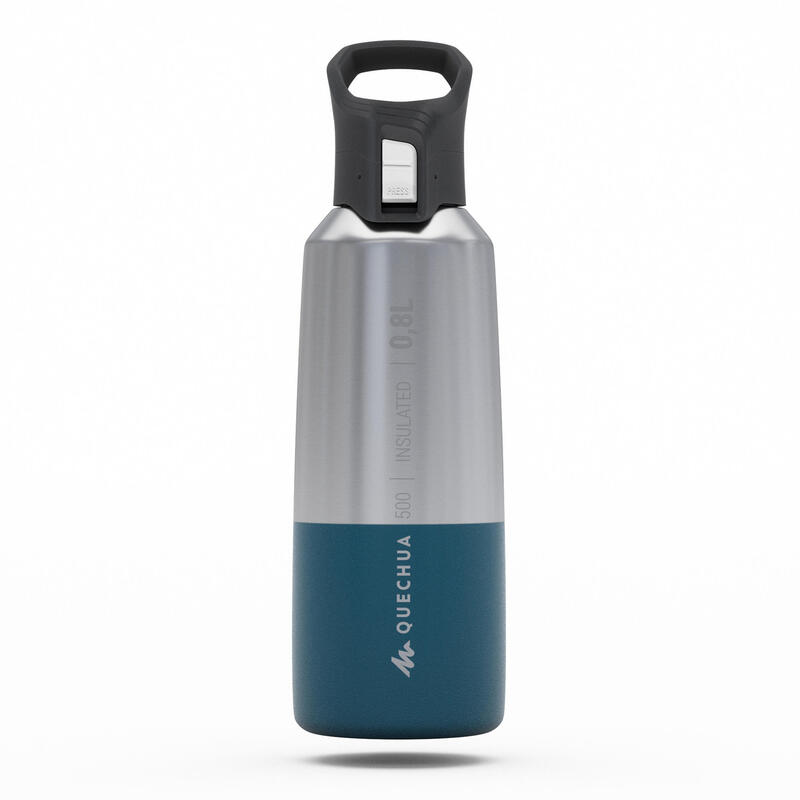 Termos inox cu capac cu deschidere rapidă pentru drumeție 900 0,8L