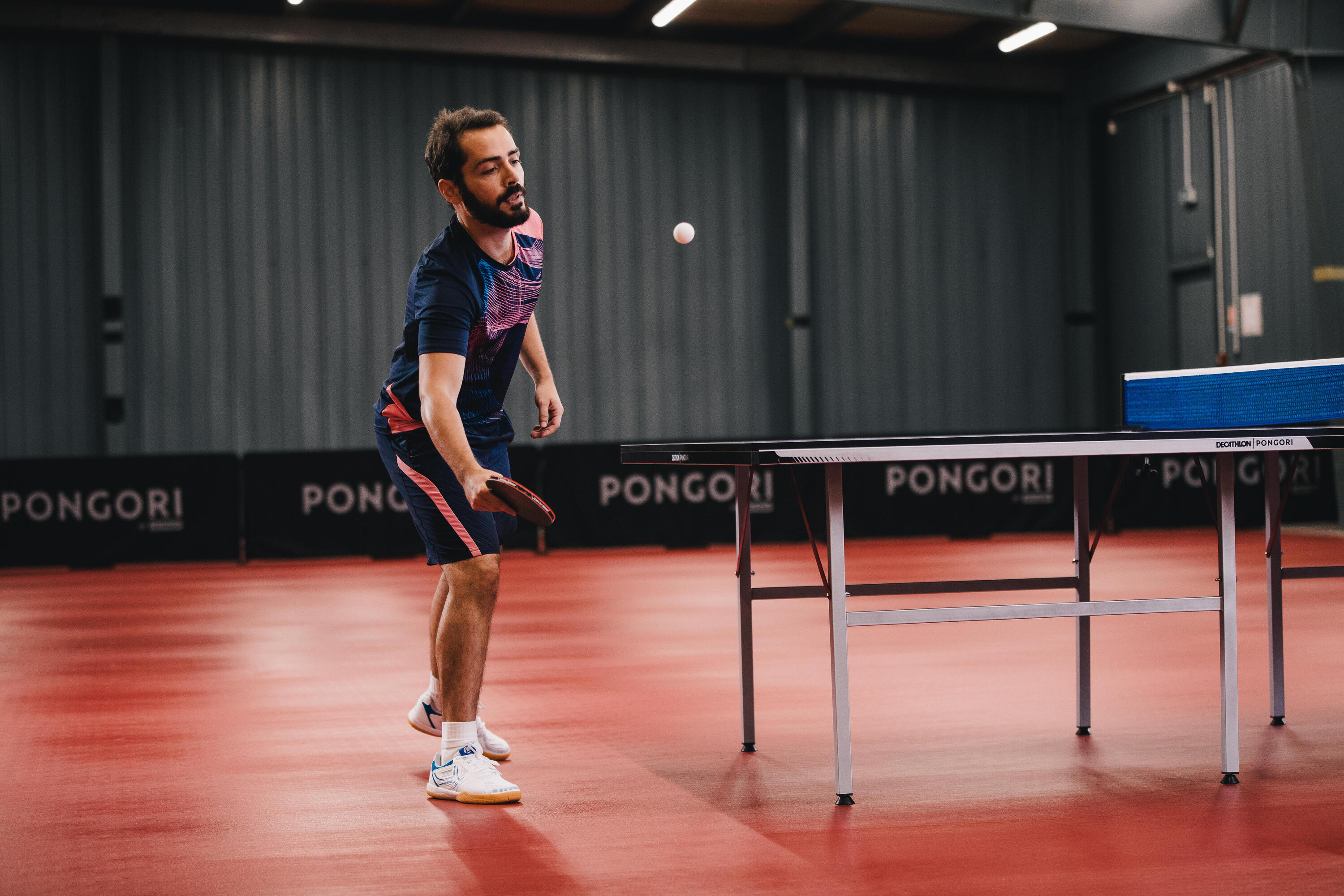Mesa ping pong interior tablero 12 mm Pongori TTT 100 5/8