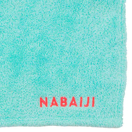 Soft Microfibre Towel Size XL 110 x 175 cm - Blue Green