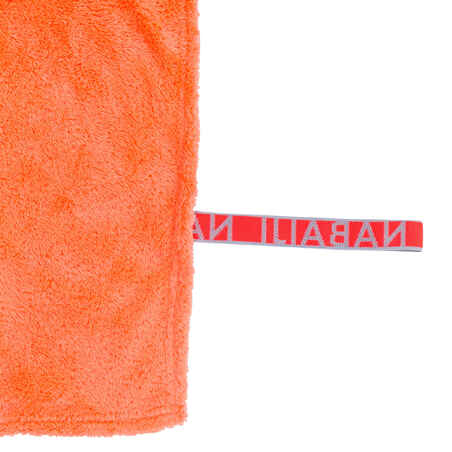 Mjuk handduk i mikrofiber stl XL 110x175 cm orange
