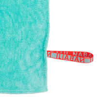 Soft Microfibre Towel Size XL 110 x 175 cm - Blue Green