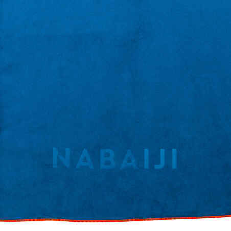 Mikropluošto rankšluostis plaukimui, L dydžio, 80 x 130 cm, mėlynas