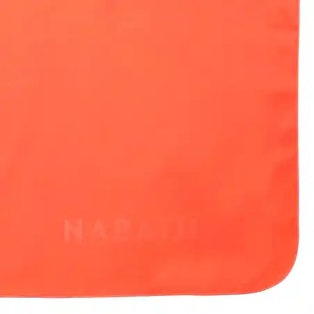 Handuk mikrofiber ukuran M 65 x 90 cm oranye