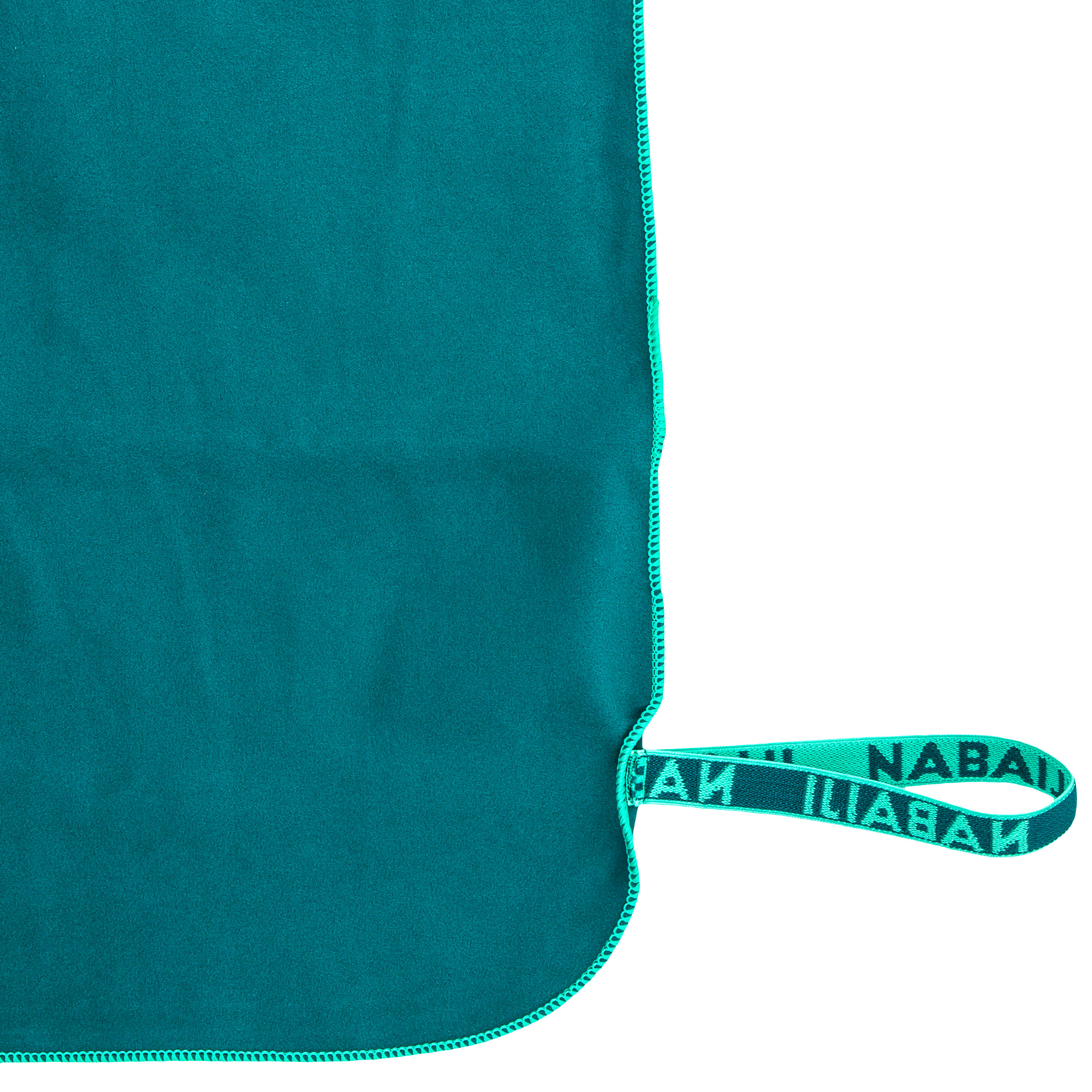 Serviette de bain en microfibre taille L - vert - NABAIJI