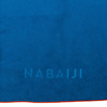 Handuk Renang Traveling Microfiber Ukuran M 60 x 80 cm - Biru 