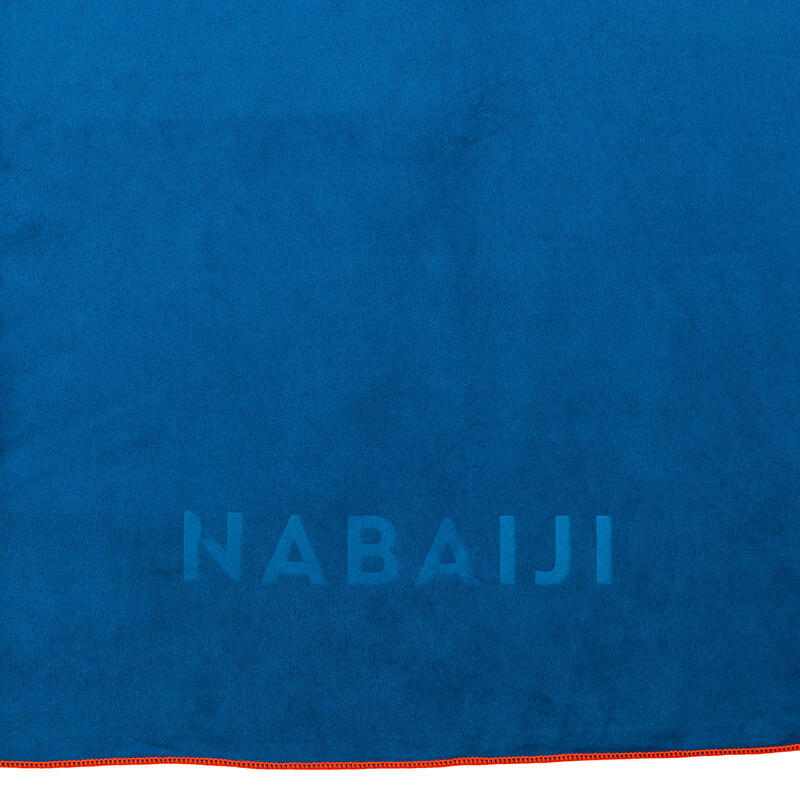Serviette De Bain Microfibre Bleu Taille M 60 x 80 cm