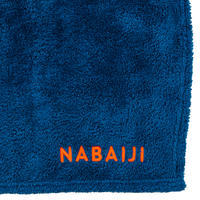 Swimming Ultra-Soft Microfibre Towel Size XL 110 x 175 cm - Blue