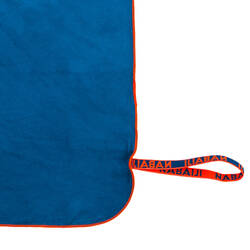 Handuk Renang Traveling Microfiber Ukuran M 60 x 80 cm - Biru 