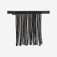 Frontal anti-mouche 100 équitation cheval et poney noir