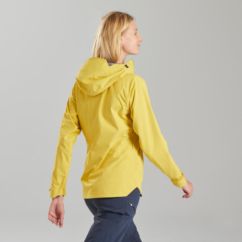 Women's Waterproof Mountain Walking Jacket MH500 QUECHUA Decathlon