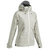 Жіноча куртка 500 для гірського туризму, водонепроникна - Хакі -- 8544338