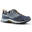 Chaussures imperméables de randonnée montagne - MH500 Bleu/Jaune - Femme
