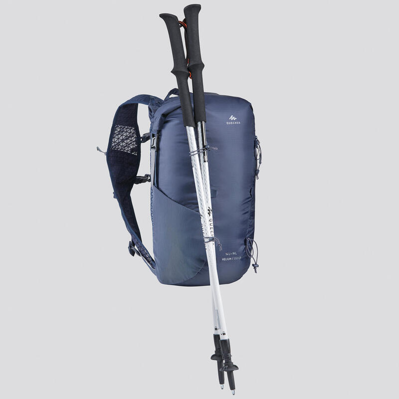 極速健行背包FH900 14到19 L的容量。