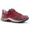 Women’s waterproof mountain walking shoes - MH500 - Burgundy