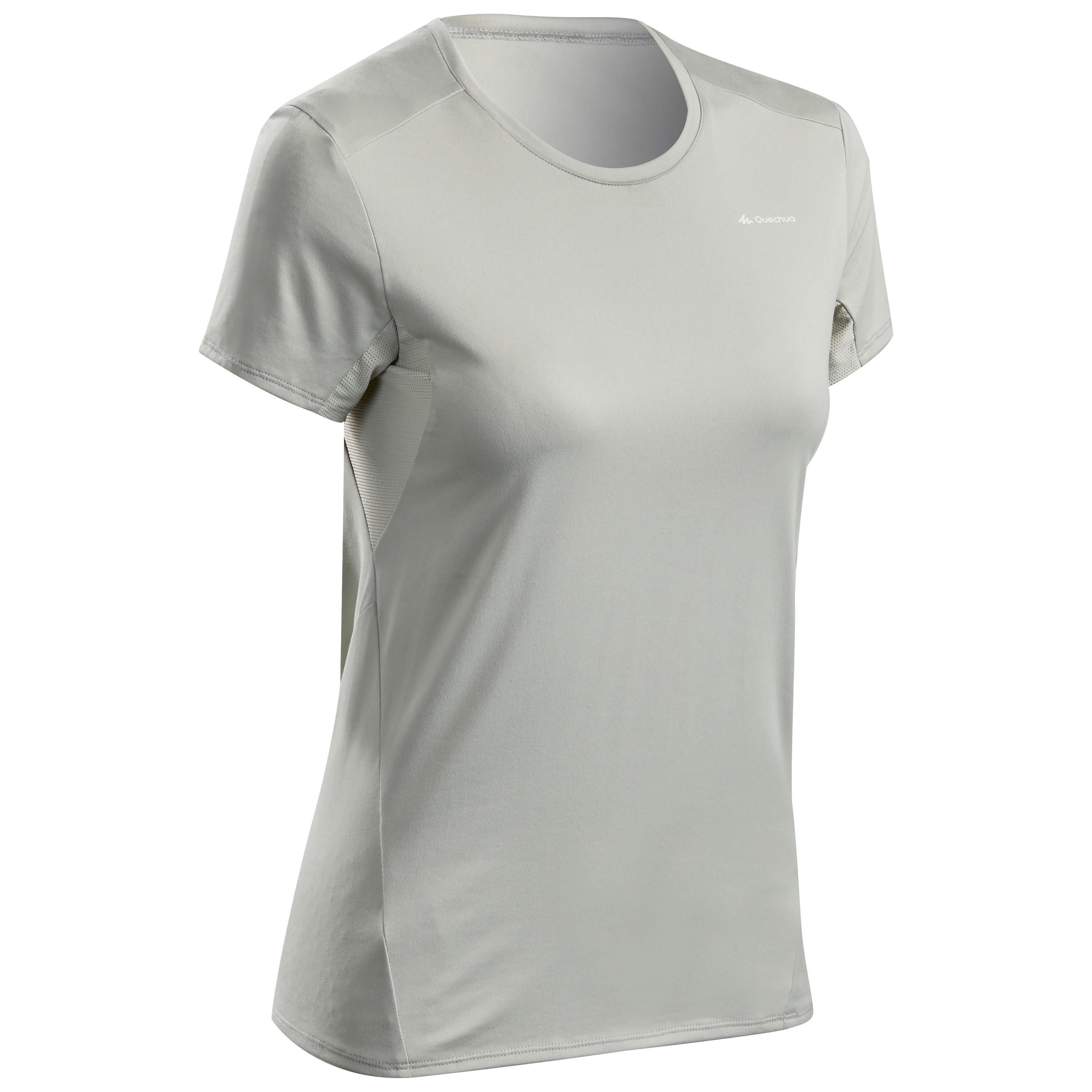 QUECHUA Women’s Mountain Walking Short-Sleeved T-Shirt MH100