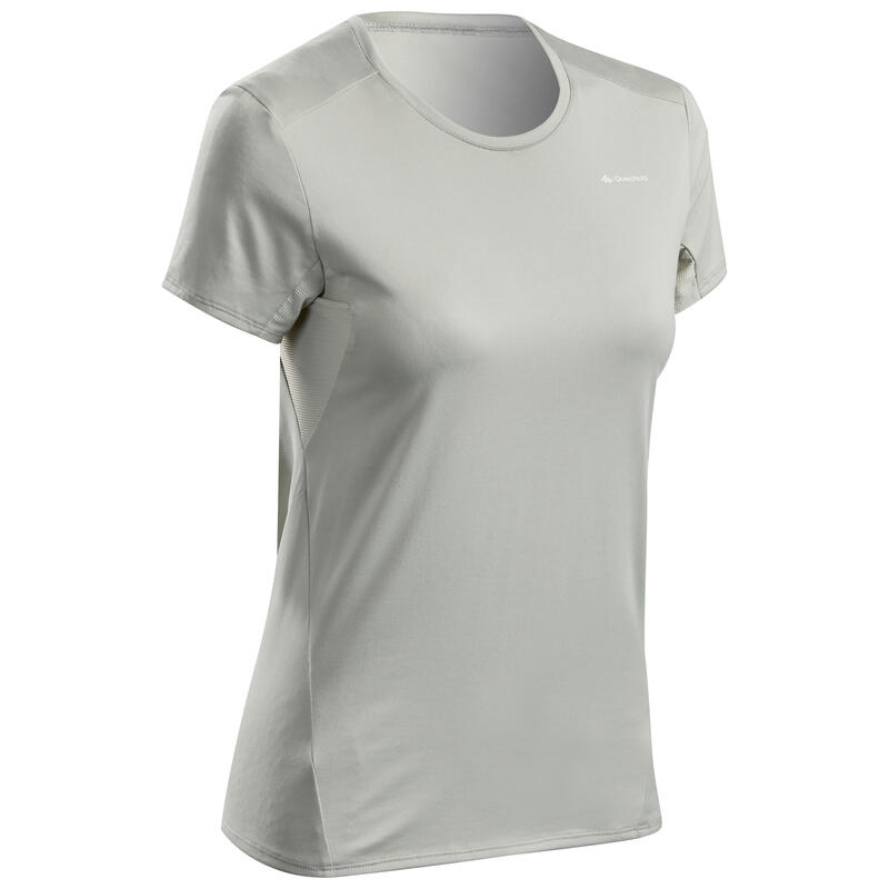 Tee-Shirt manches courtes de randonnée montagne - MH100 - Femme