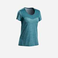 T-shirt speed hiking FH500 HELIUM Dam blå Vandring - T-shirt FH500 HELIUM Dam QUECHUA - Vandringströjor och T-shirts