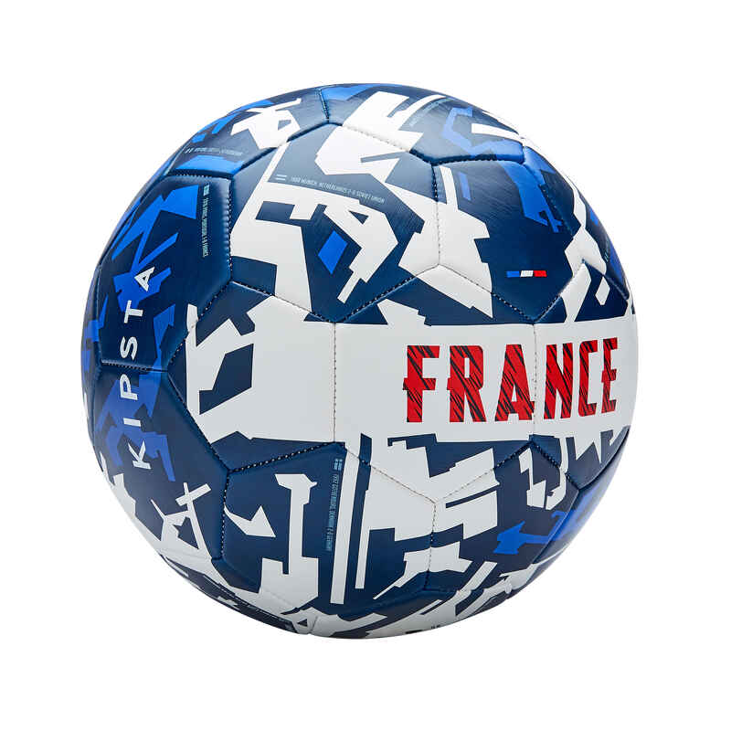 Fussball Frankreich Grösse 5 blau/weiss Media 1