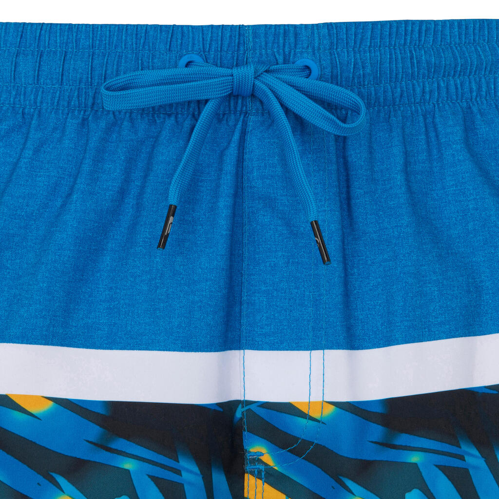 Plavo-cvetni muški šorts za kupanje Quiksilver