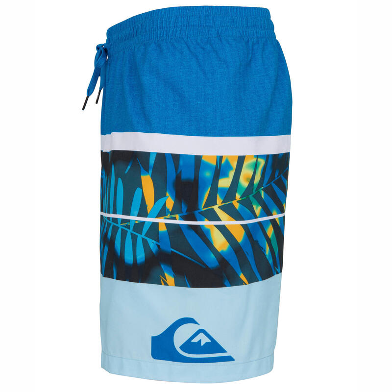 Férfi boardshort Quiksilver, Floral, kék