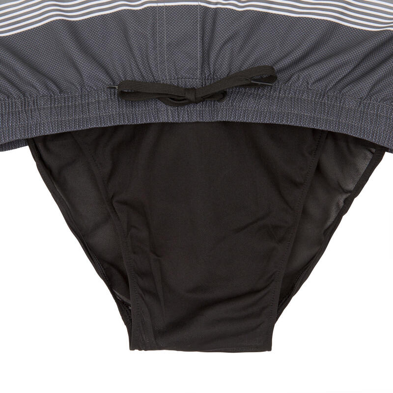 Boardshort Quiksilver Homme Noir à rayures