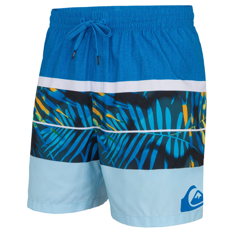 Férfi boardshort Quiksilver, Floral, kék