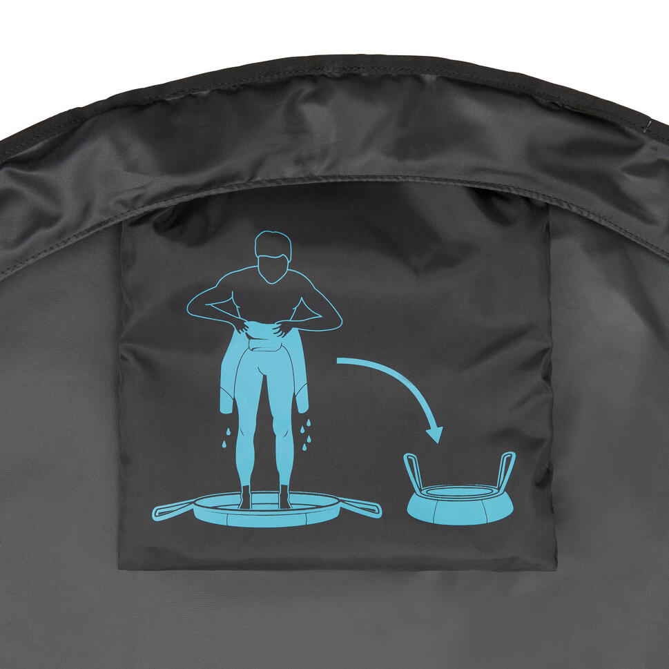 OLAIAN Wetsuit bag voor surfers Decathlon
