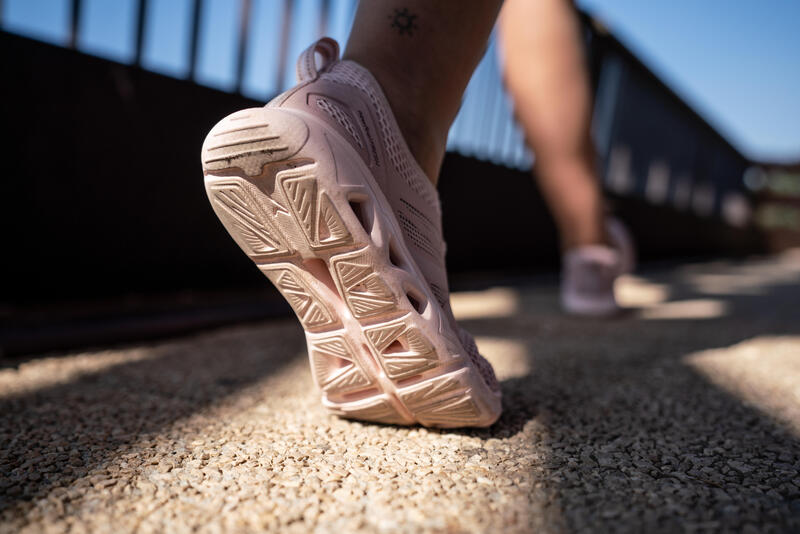 Zapatillas Caminar PW 500 Fresh Mujer Rosa