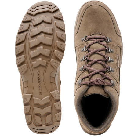 Ботинки водонепроницаемые для охоты легкие мужские 500