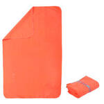 Compact Microfibre Towel Medium - Orange