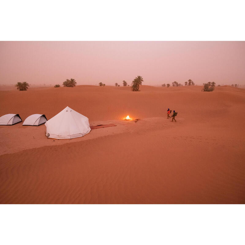 CALÇAS TREKKING DESERT 900 MULHER CASTANHO