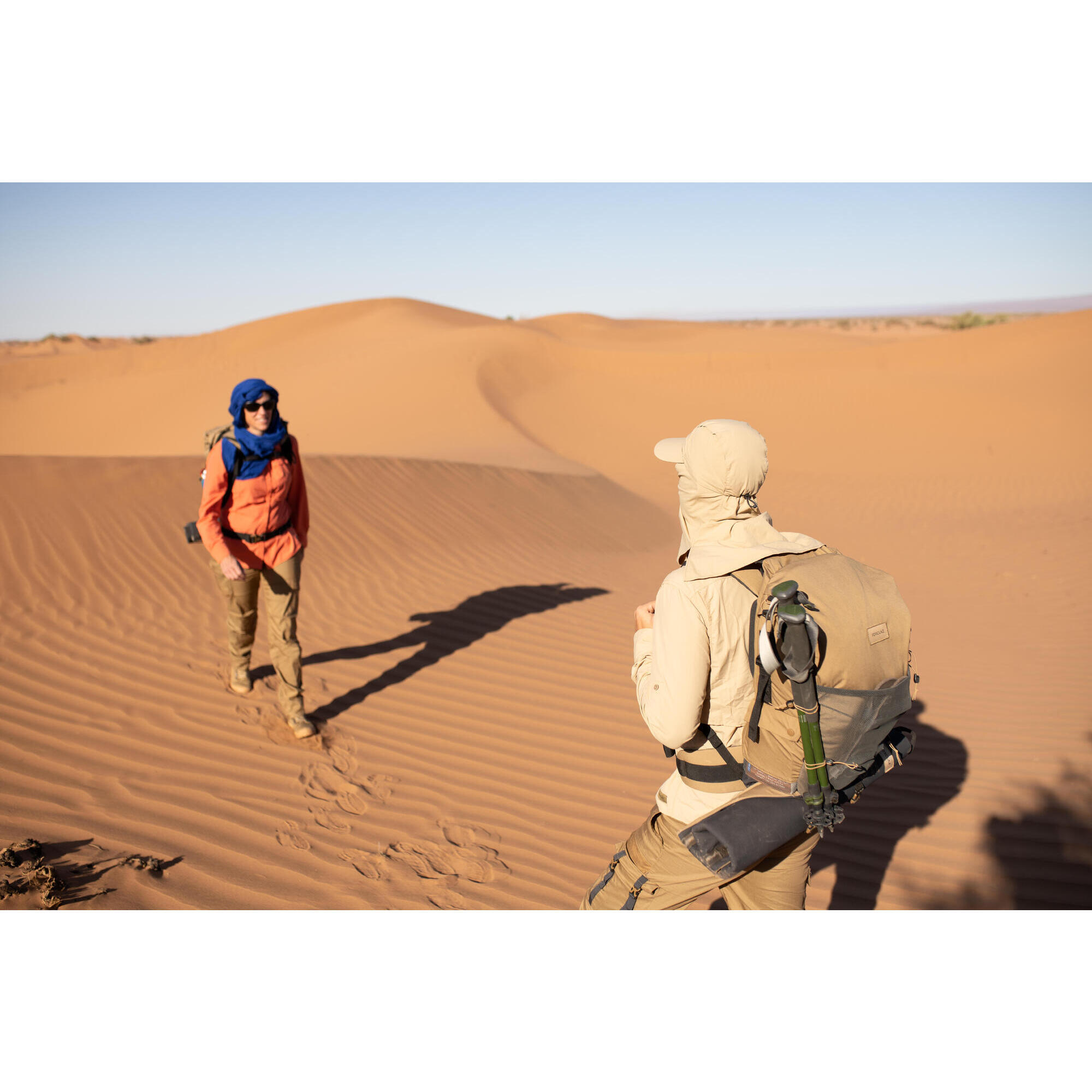 Trekking DESERT 900 anti-UV brown desert cap