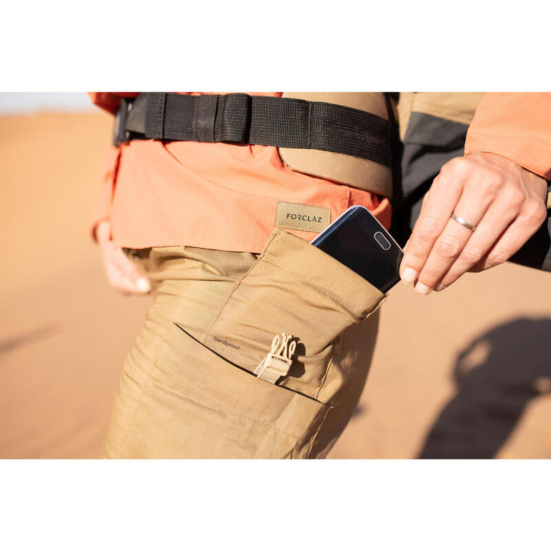 Pantalon de Trekking désert DESERT 900 femme marron