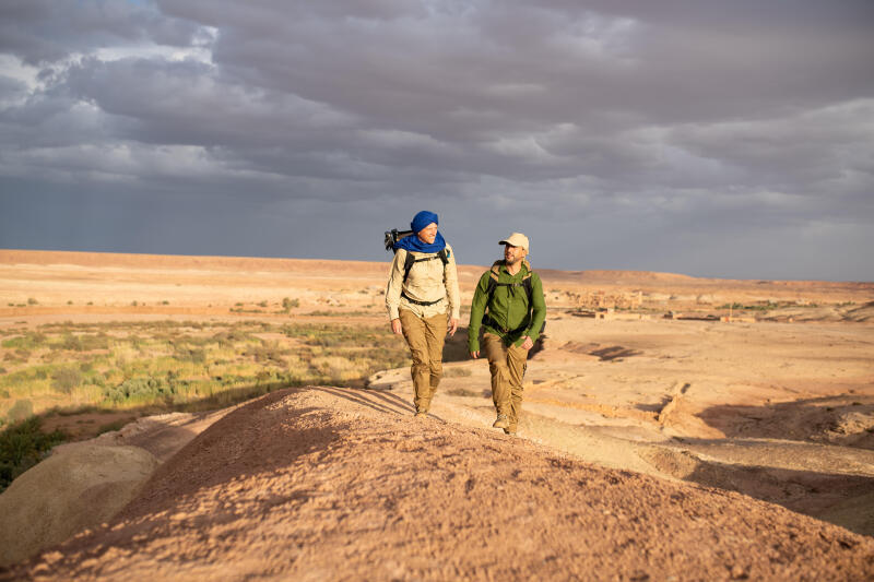 Koszula trekkingowa damska z długim rękawem Desert 900 anty-UV