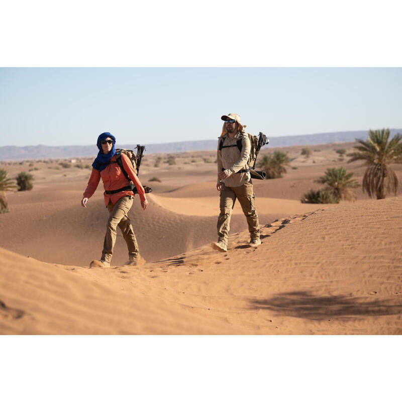 Férfi hosszú ujjú sivatagi túraing - Desert 900