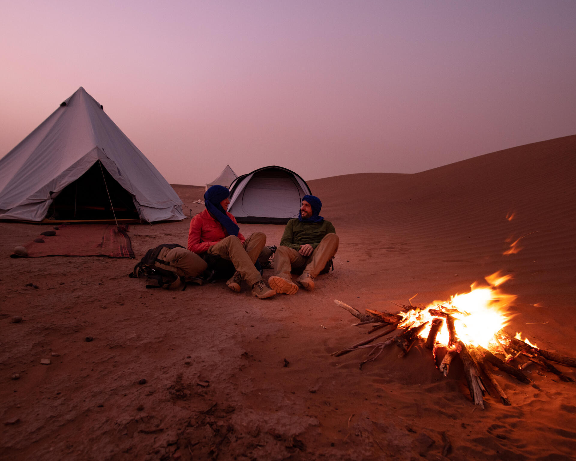Rent an ultra-light tent