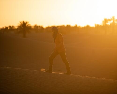 Supporter la chaleur dans le desert