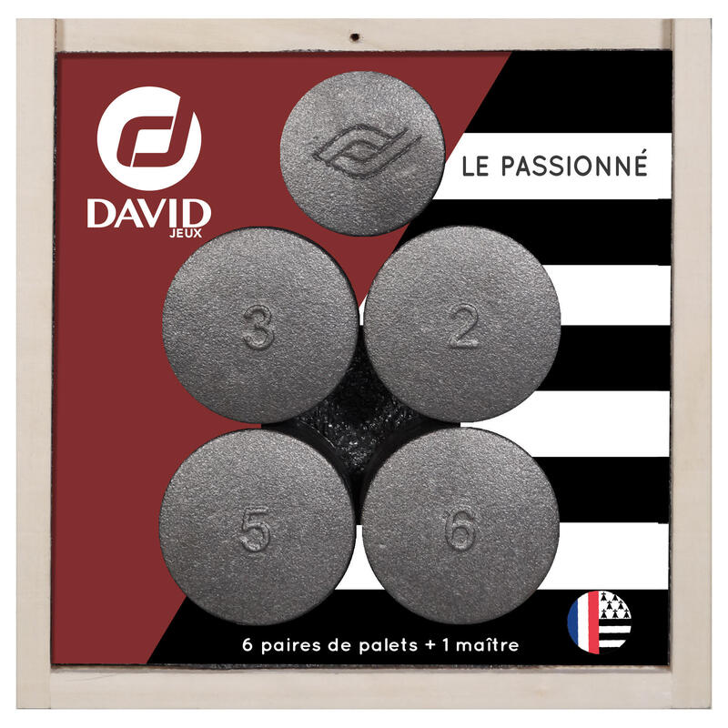 6 PAIRES DE PALETS LE PASSIONNE + 1 MAÎTRE