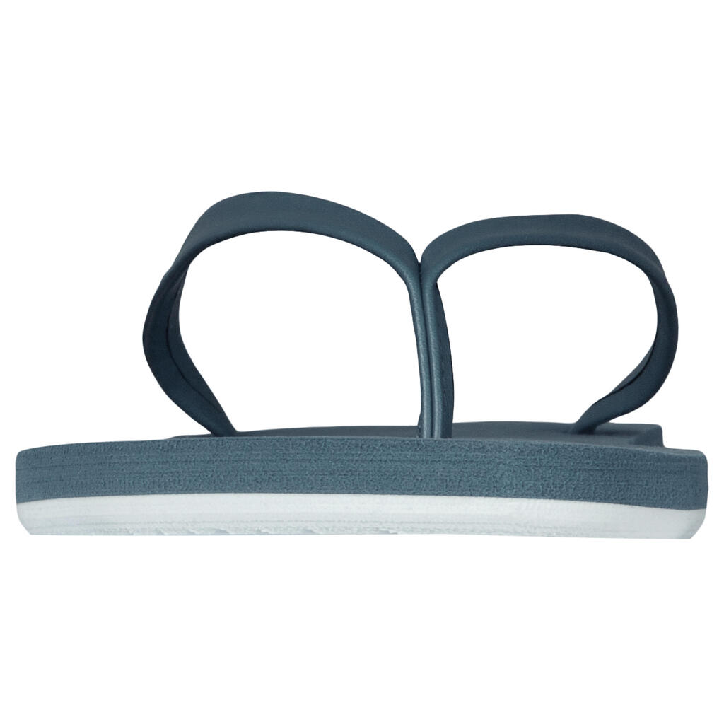 TONGS Femme 150 Bleu Gris