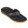 Chanclas playa Hombre dedo negro