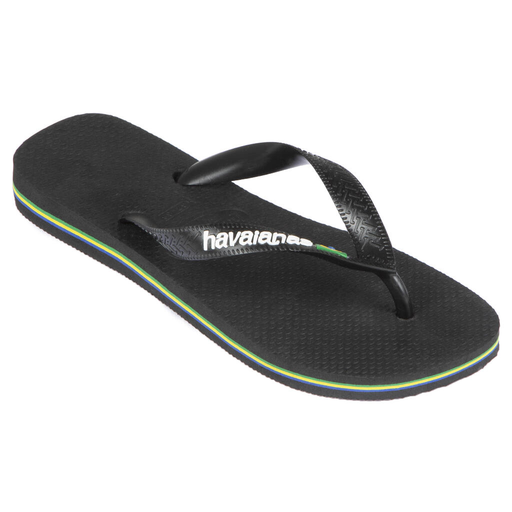 MEN'S FLIP-FLOPS HAVAIANAS BRAZIL Logo Black