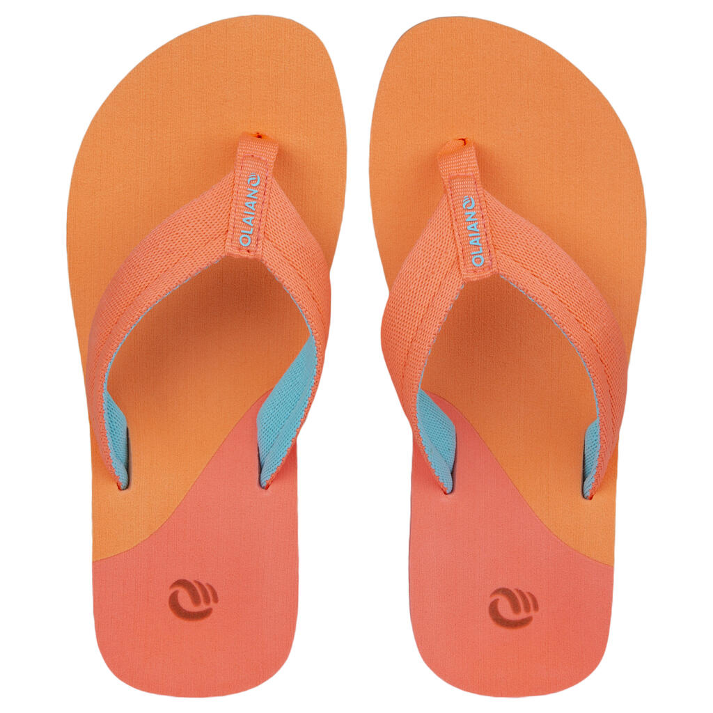 Girls' FLIP-FLOPS 550 - Coral