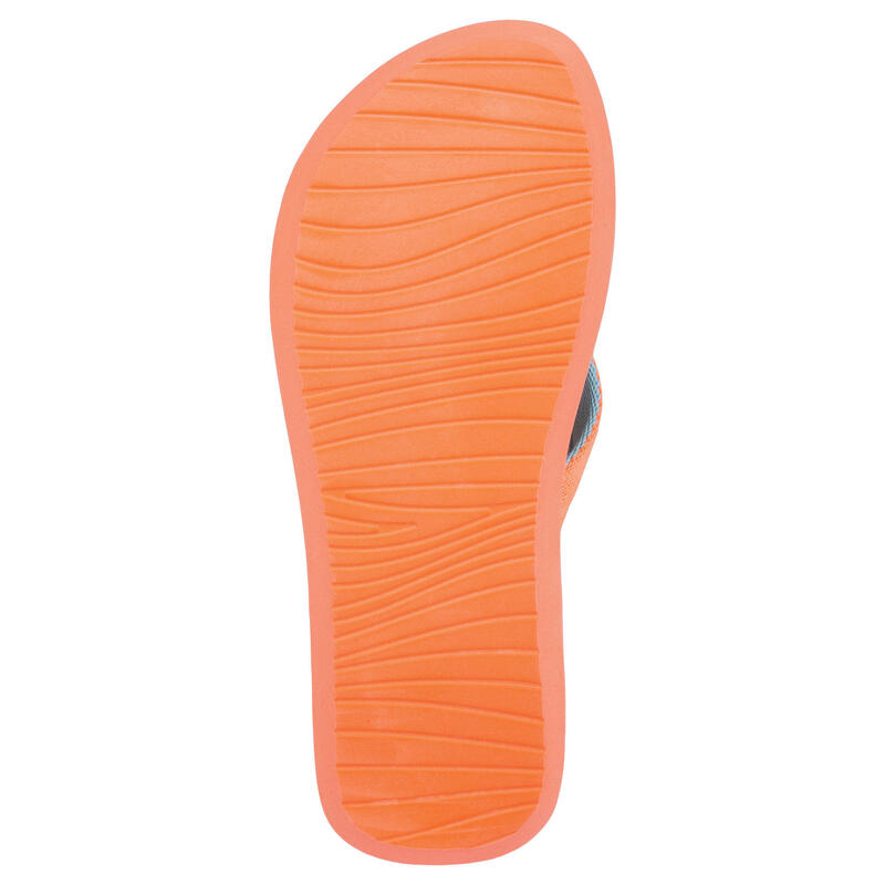Chanclas playa Niña dedo naranja