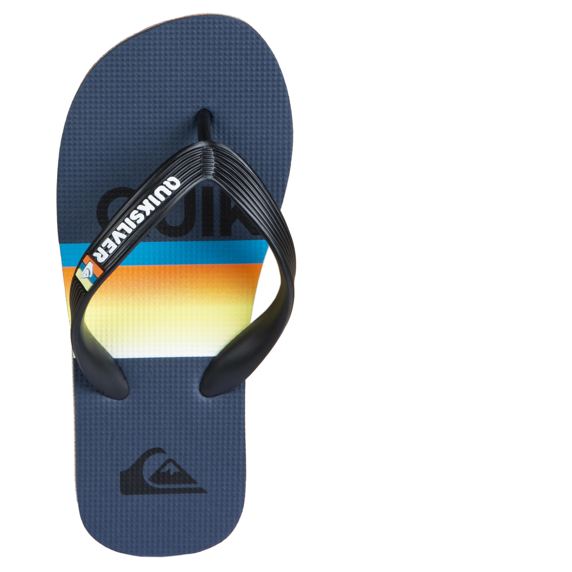 Chanclas playa Ni o Quiksilver dedo azul marino negro Decathlon