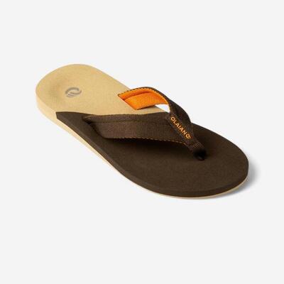 Chanclas playa Niño dedo negro azul