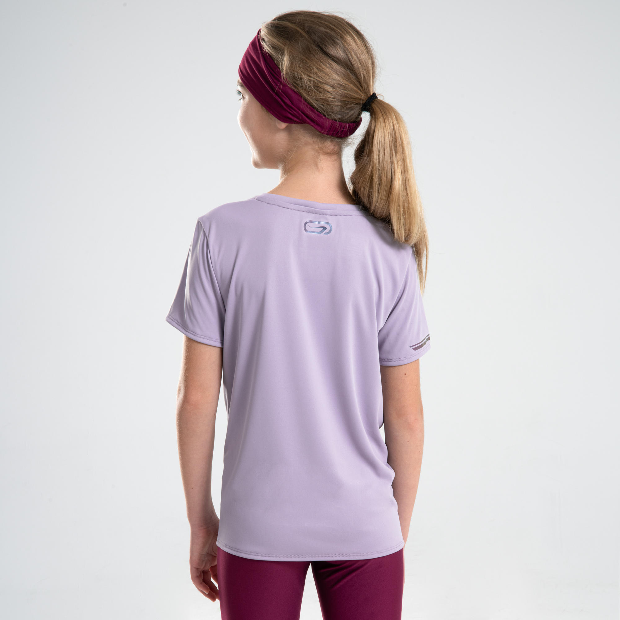 t shirt enfant violet